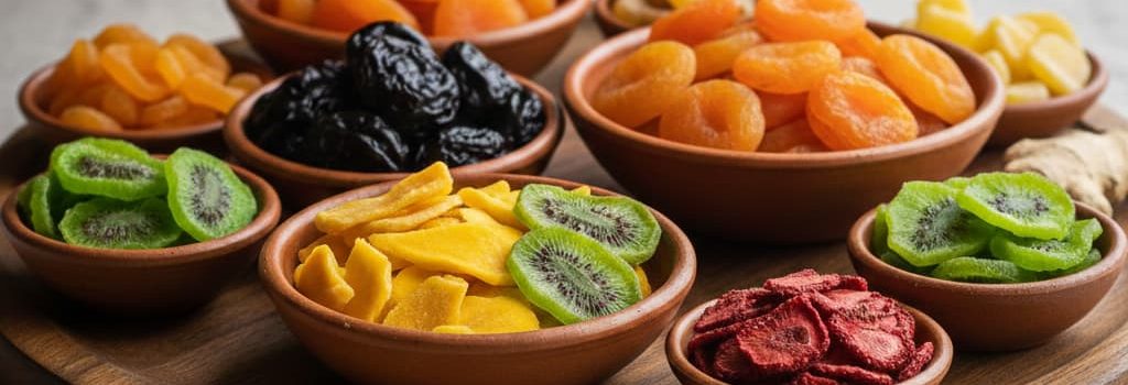 Frutas deshidratadas